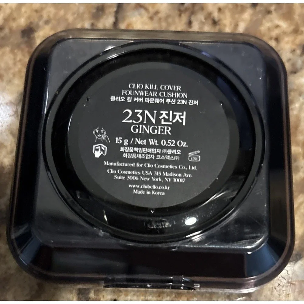CLIO Kill Cover  Cushion‎ 15g SPF40 PA++  NEW 23N GINGER